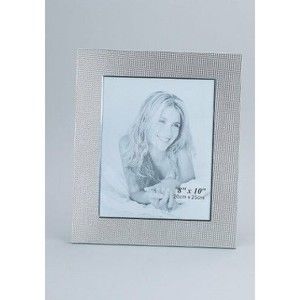 Elegance Silver Kaylene Frame, Aluminum, 8"x10"
